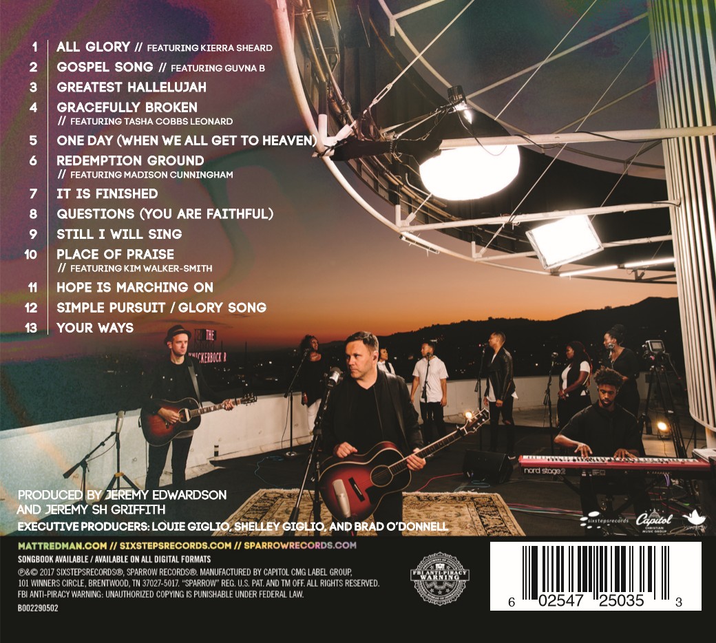 Matt Redman - Glory Song (CD)